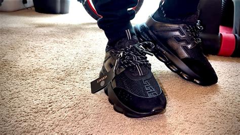 versace chain reaction size guide|Versace Chain Reaction ‘Triple Black’ ( Review + Sizing ).